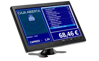 Visor ampliado al cobrar