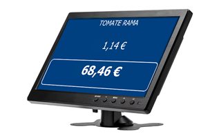 Visor sencillo en la venta